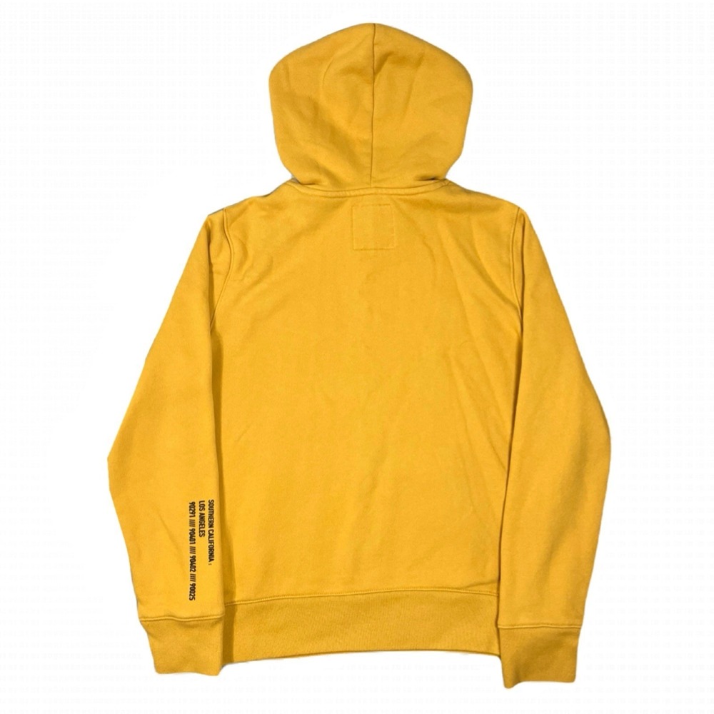 Hollister Womens Long Sleeve Hoodie Pullover Fleece Jacket Yellow XS - Picture 6 of 14